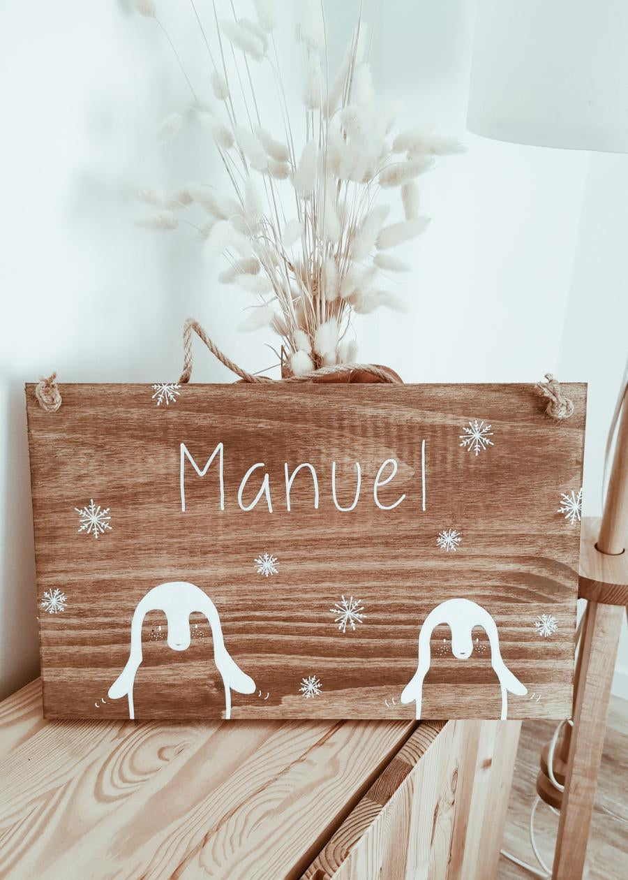 Placa Pinguins