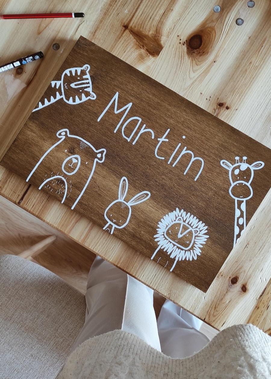Placa Animais